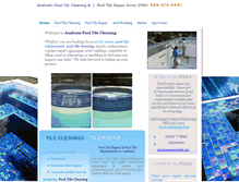 Tablet Screenshot of anaheimpooltile.com